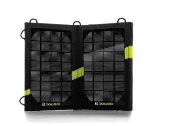 GoalZero's external solar charger is convenient, but this technology should be built into every portable device.