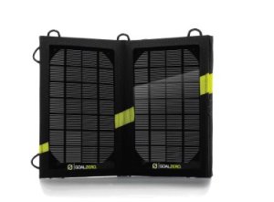GoalZero's external solar charger is convenient, but this technology should be built into every portable device.
