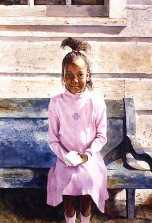 Mark Stewart - Pink Dress Girl