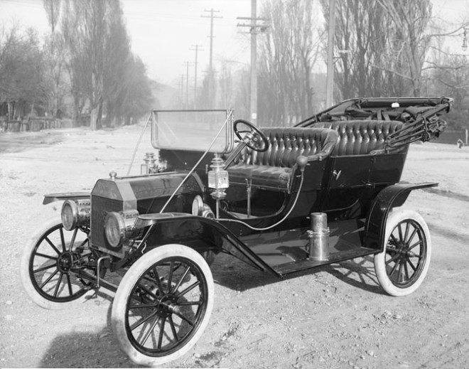 Ford Model T, circa 1910. Buy it for $850 or rent it for 10 cents a mile.