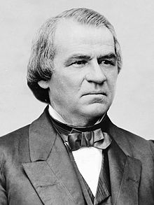 President Andrew Johnson, whose extensive political career included time as a Senator and Congressman from Tennessee, and its  governor. He also reached the rank of Brigadier General in the Union Army.