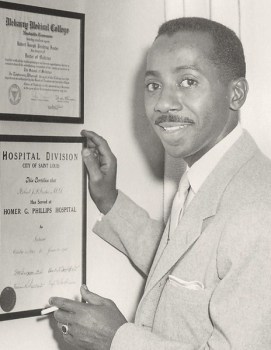 Young Doctor Robert Foster in the years before he made enough money to do anything he pleased.