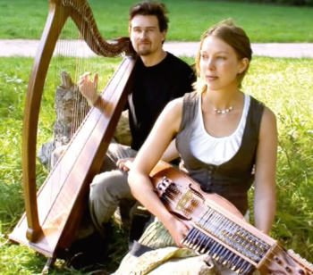 The trail of connections extends over an extremely wide portion of time and space. These contemporary Swedish musicians play on the nyckelharpa and harp. The connection between Sweden and North Carolina is, perhaps, not so far as anyone might think.