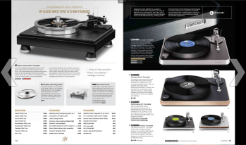 A two-page spread from Music Direct's print (or PDF) catalog. Or, simply visit the website.